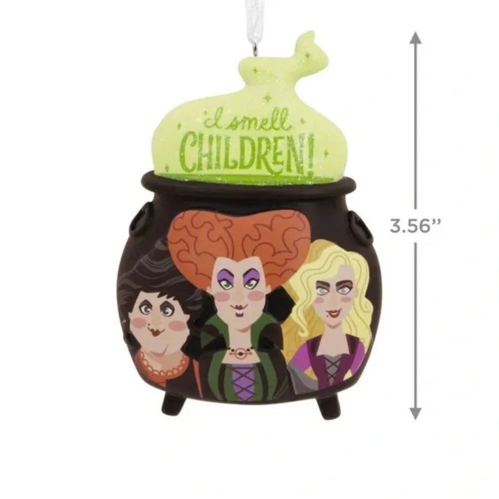 Disney Hocus Pocus Cauldron Hallmark Ornament BRAND NEW IN BOX
